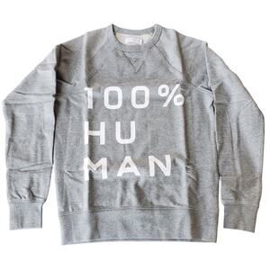 Everlane The 100% Human Typography Sweatshirt Size XXS NWOT